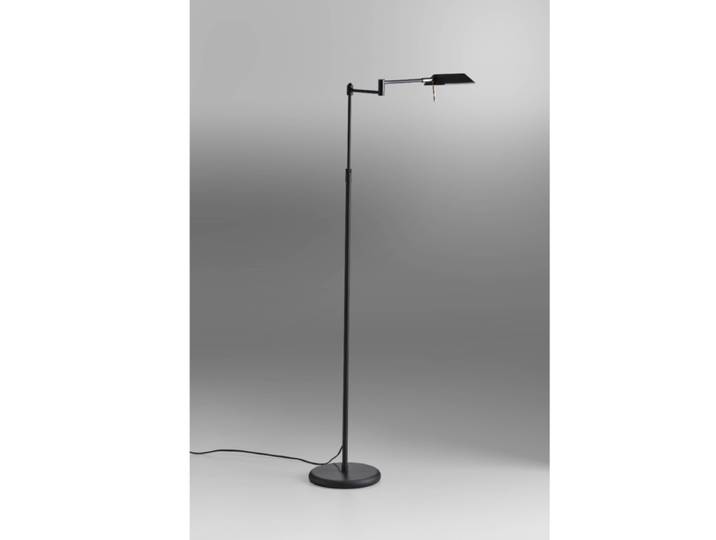 Lupia Licht Stehleuchte Liseuse - Schwarz Clean, Minimalistisch,
