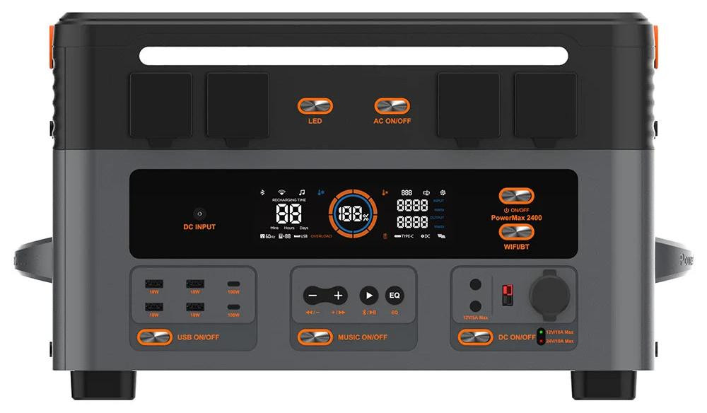 Selius Portable Powerstation Draagbare Accu met 2400W Output