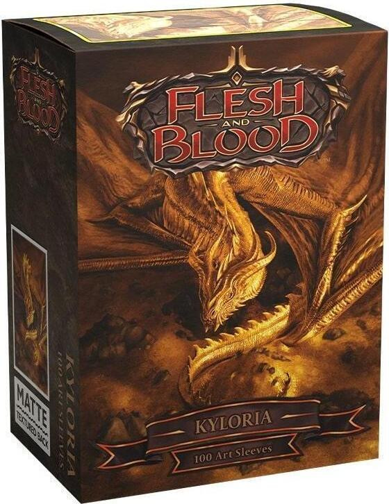 Dragon Shield Mat beschermhoezen voor kaarten - 100 stuks - Flesh and Blood - Arcane Tinmen Aps