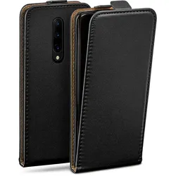 moex Flip Case OnePlus 8 Pro Klapphülle Leder Optik