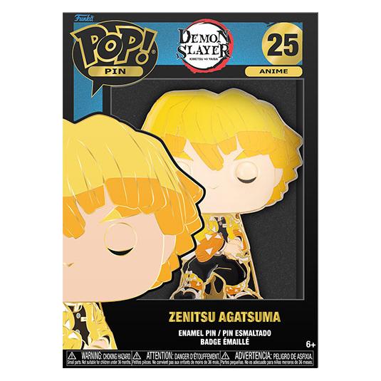 Funko DEMON SLAYER - Pop Large Enamel Pin N° 25 - Zenitsu Agatsuma (210975)