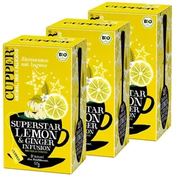Cupper Kräutertee Zitrone & Ingwer Bio