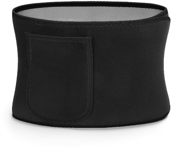 Market Central Mens And Womens Waist Trainer Belt For Gym Fitness Body Shaping And Belly Control black