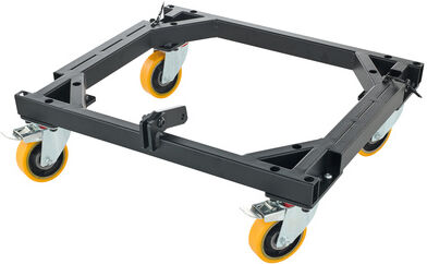 RCF KRT-WH 4X HDL 10 Schwarz mit blauen Rollen