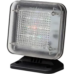 TV-Simulator Einbrecher-Abschreckung, Zeitschaltuhr, 12 LEDs - Realistische TV-Simulation, sicherer Schutz, automatische Abschreckung