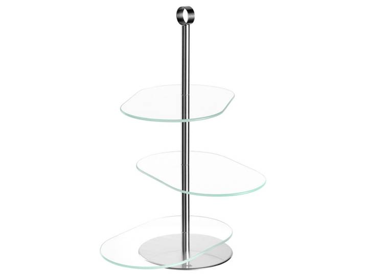 Leonardo Etagere, Glas, 24x39x15 cm, Geschirr, Tischkultur & Serviergeschirr, Etageren