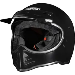 Simpson M52 Solid, Motocrosshelm - Schwarz - M