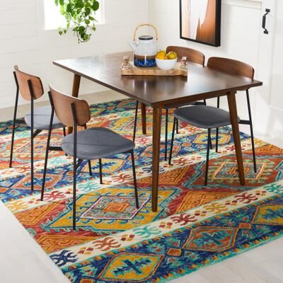 SAFAVIEH Handmade Aspen Helene Boho Tribal Wool Rug
