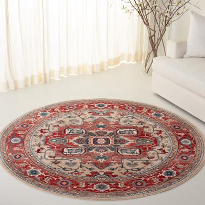 Safavieh Lauren Ralph Lauren Quentin Traditional Medallion Fringe Rug