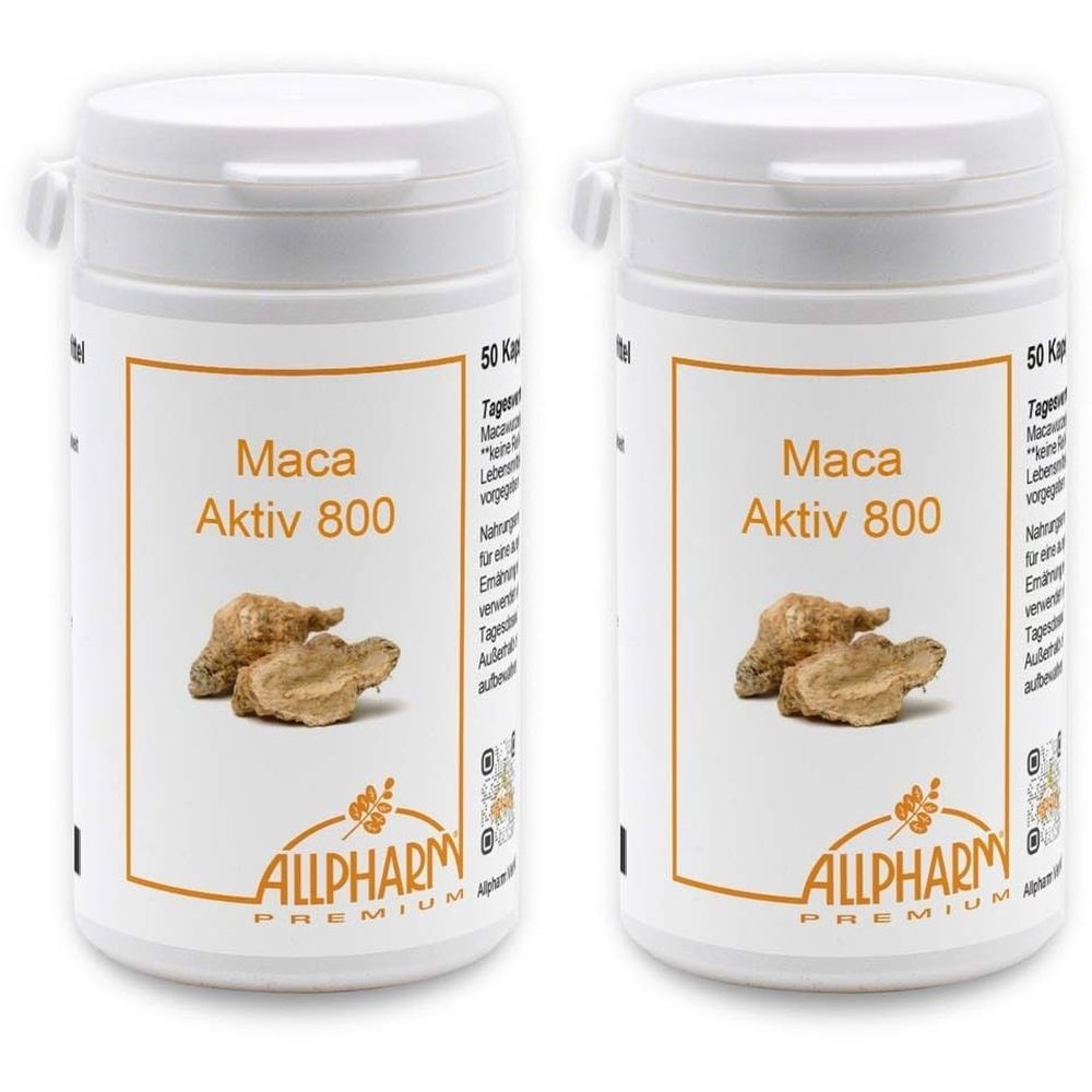 Maca Aktiv 800 Kapseln 2x 2x50 St