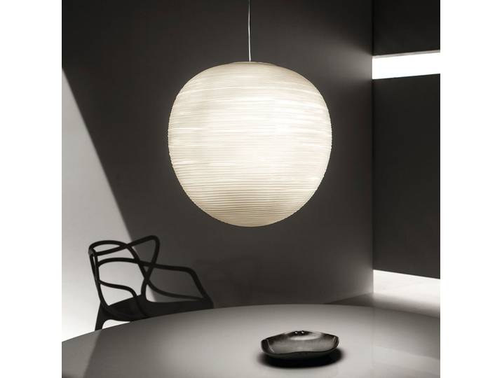 Rituals XL Hängeleuchte, Glas, E27-LED - Foscarini - Wohnzimmer - Design - Kugel