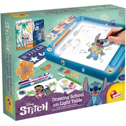 Lisciani 107582 - Disney Stitch - Zeichenschule mit Licht-Tisch