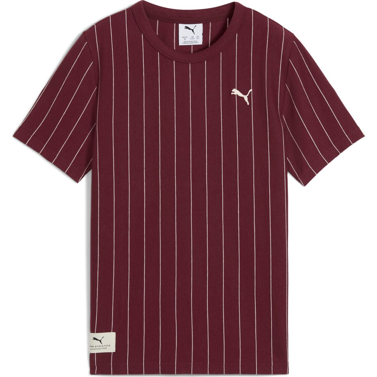 Puma Puma Class Striped Tee B ruby shimmer (96) 164 688851-96-164