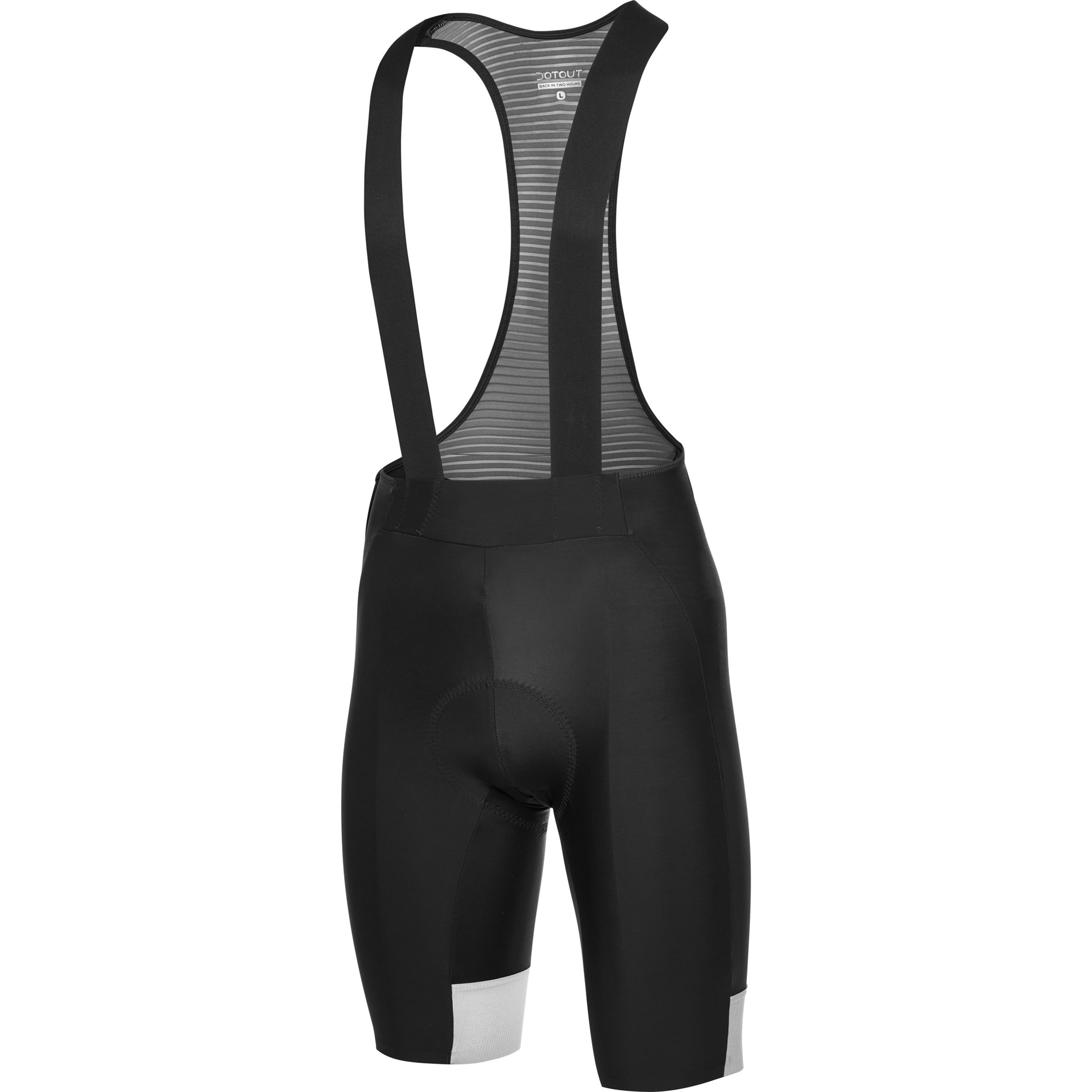 Dotout Stripe Bib kurz Herren Fahrradhose grau Größe S Rennrad Schnell trocknend