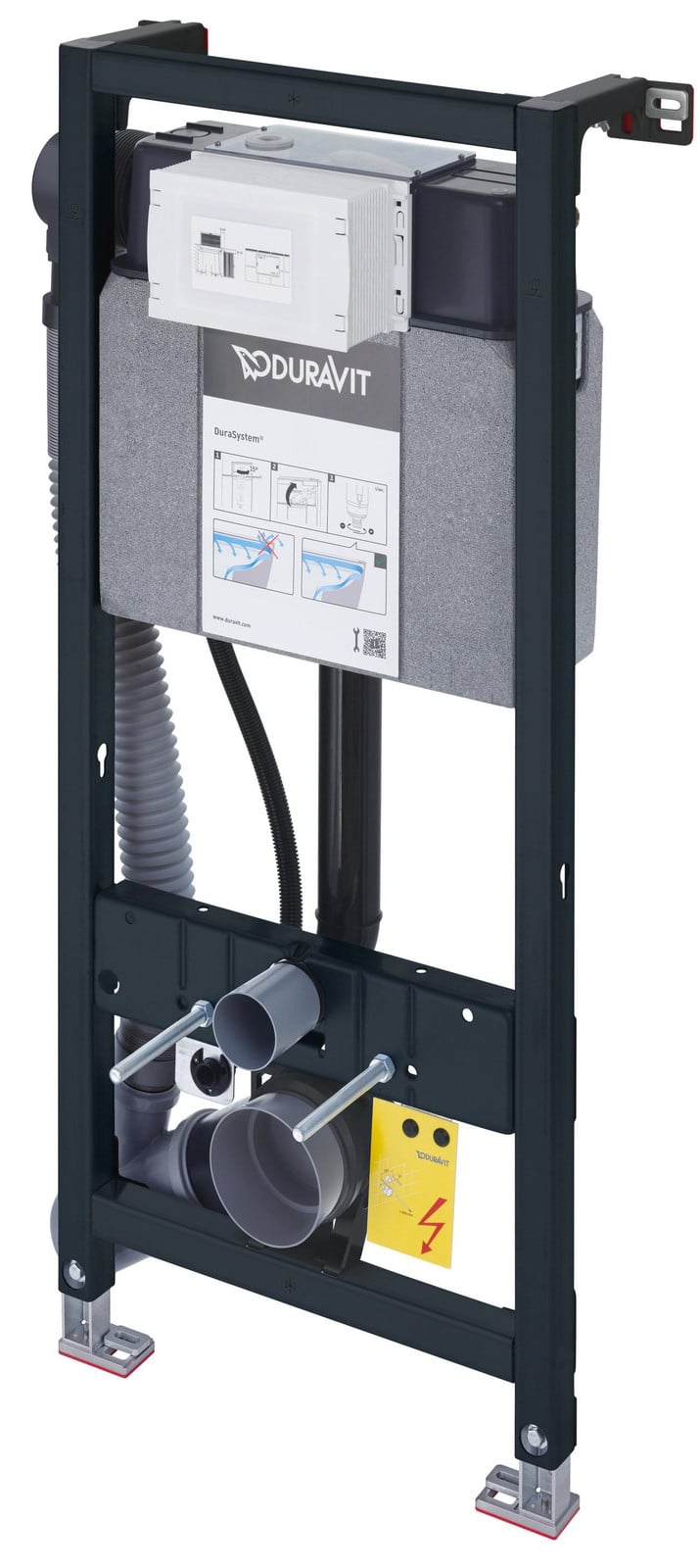 Duravit DuraSystem Toiletmodule met geurafzuiging, 50 x 114,8 cm