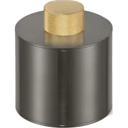 Club 2 Badezimmerbehälter dunkles Metall matte - gold