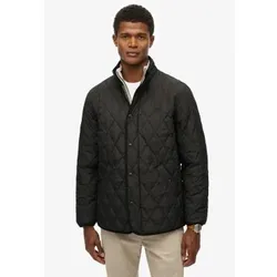 Superdry für Herren. M5012225A Gesteppte Estate Jacke schwarz (L), Lässig, Polyester