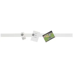EICHNER 10er-Pack Magnetleisten 100 cm weiß weiß