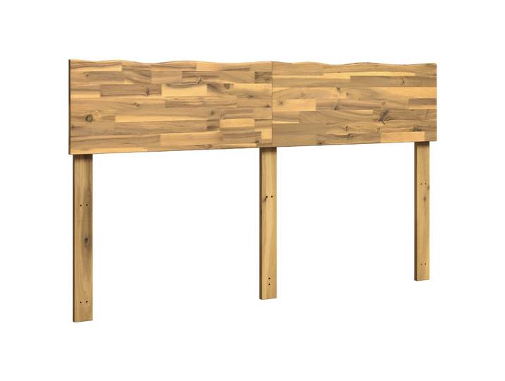 Vidaxl Tête De Lit En Bois Brut Rostock Blanc 140 Cm