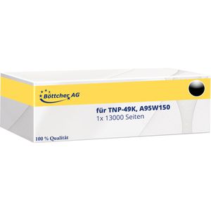 kompatibel für Konica-Minolta TNP-49K, A95W150, 13000 Seiten, schwarz, Kompatibler Toner
