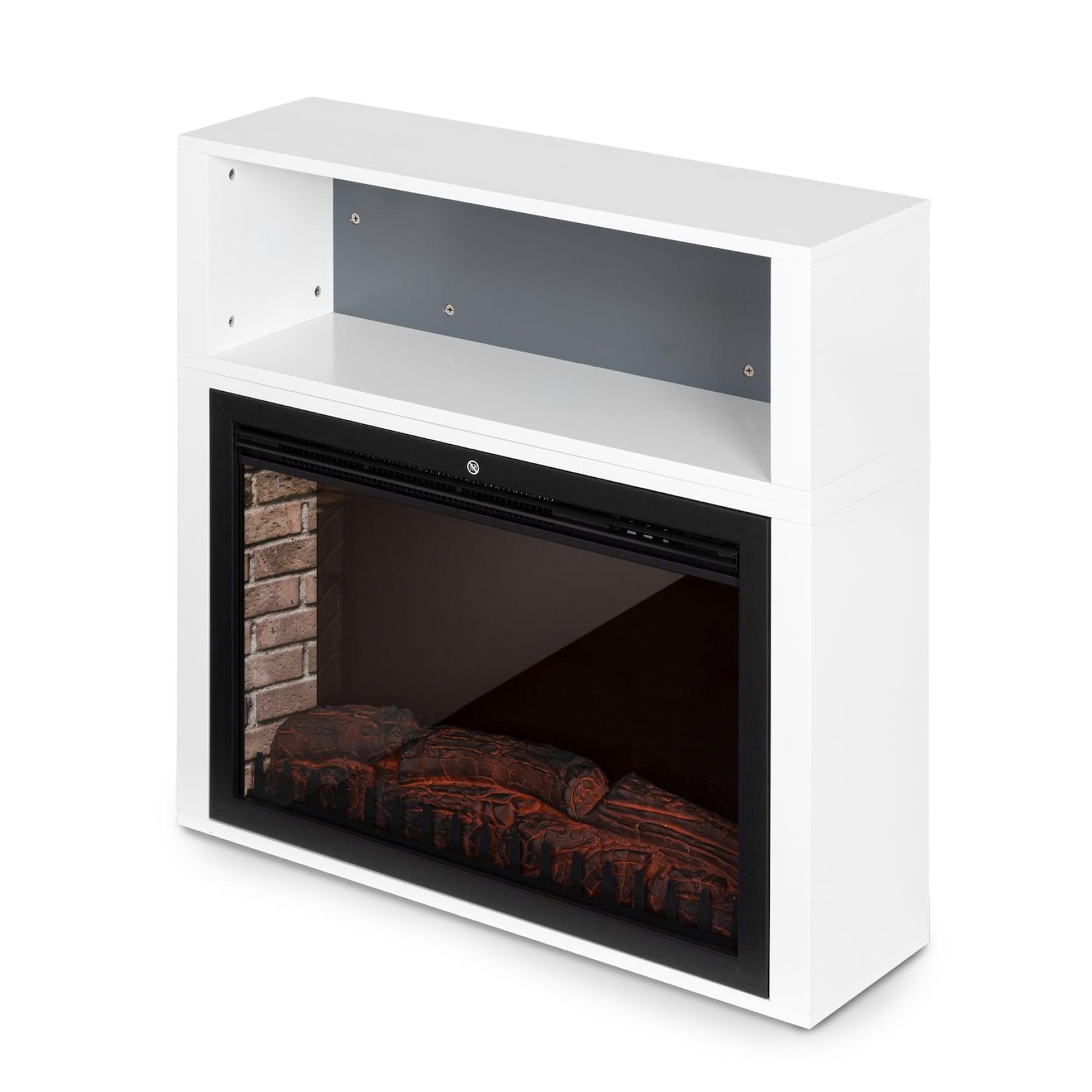 Mauna Loa Elektrokamin 2000 W LED-Flammen Fernbedienung Holzregal