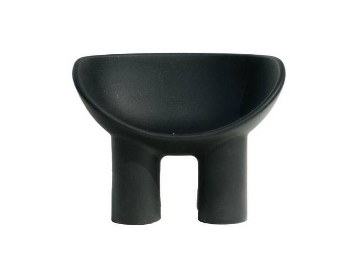 DRIADE fauteuil pour l'extérieur ROLY POLY (Charbon - Polyéthylène)