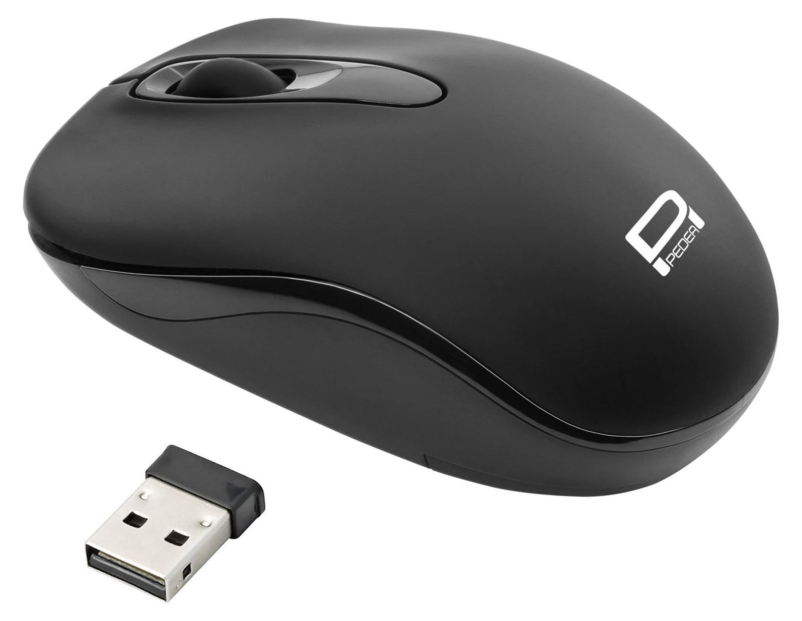 PEDEA Draadloze optische muis Trend zwart USB 2.0