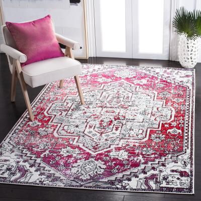 SAFAVIEH Skyler Jakobine Boho Medallion Watercolor Rug