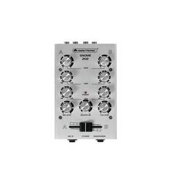 Omnitronic GNOME-202 2-Kanal DJ Mixer Silber 10006881