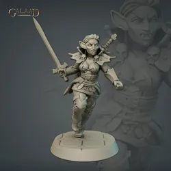 Female Vampire Warrior von Galaad Miniatures aus Vampires October Release
