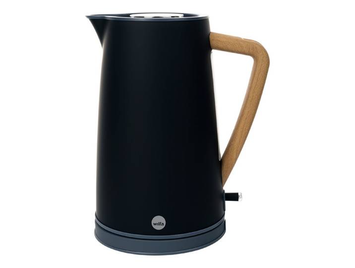 wilfa Wasserkocher Wilfa Wasserkocher Spring WKR-2000B, (2.200 Watt, 1,7 Liter), 1.7 l, 2200 W