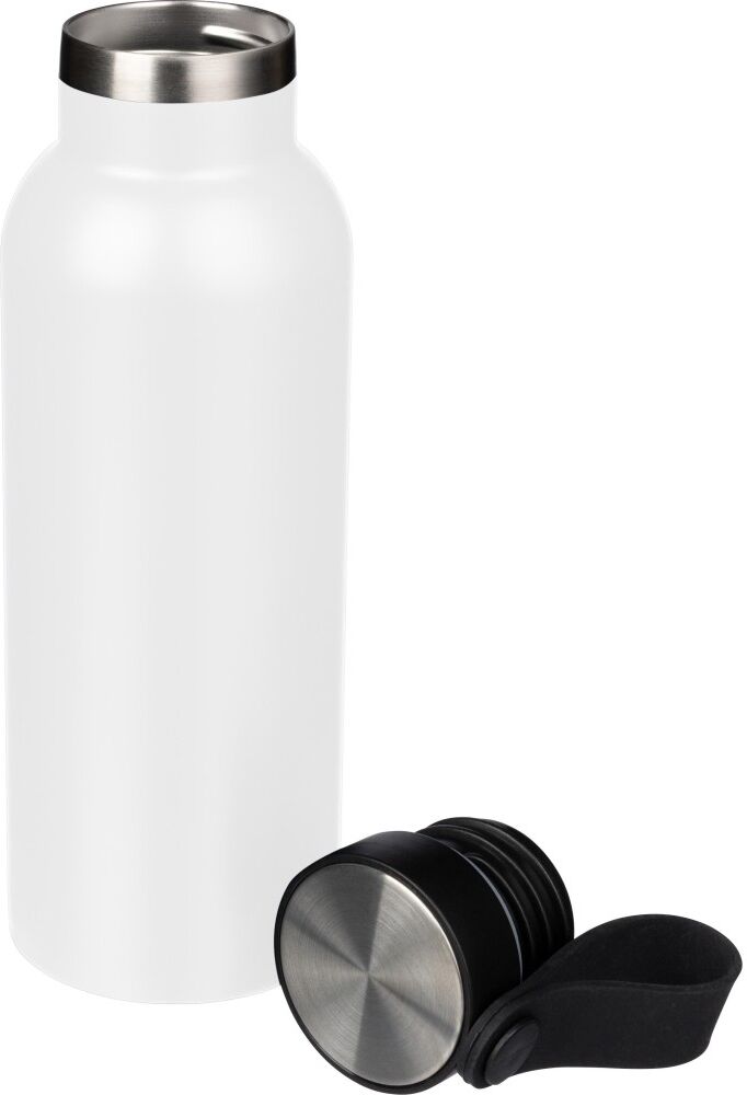 Gourde isotherme personnalisée de 500 ml Elaine blanc