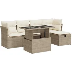 vidaXL, Gartenlounge, Monschau (mit Stauraum)