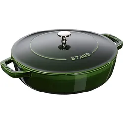 Staub Bräter Chistera Drop, Pfanne + Kochtopf, Grün