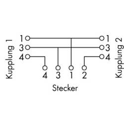 WAGO 756-9301/040-000 Sensor-/Aktor-Verteiler und Adapter M12 Adapter, Y-Form 1 St.
