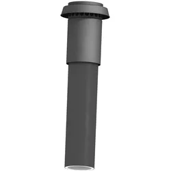 Kermi x-well Dachhaube NW 160/180, gedämmt, schwarz