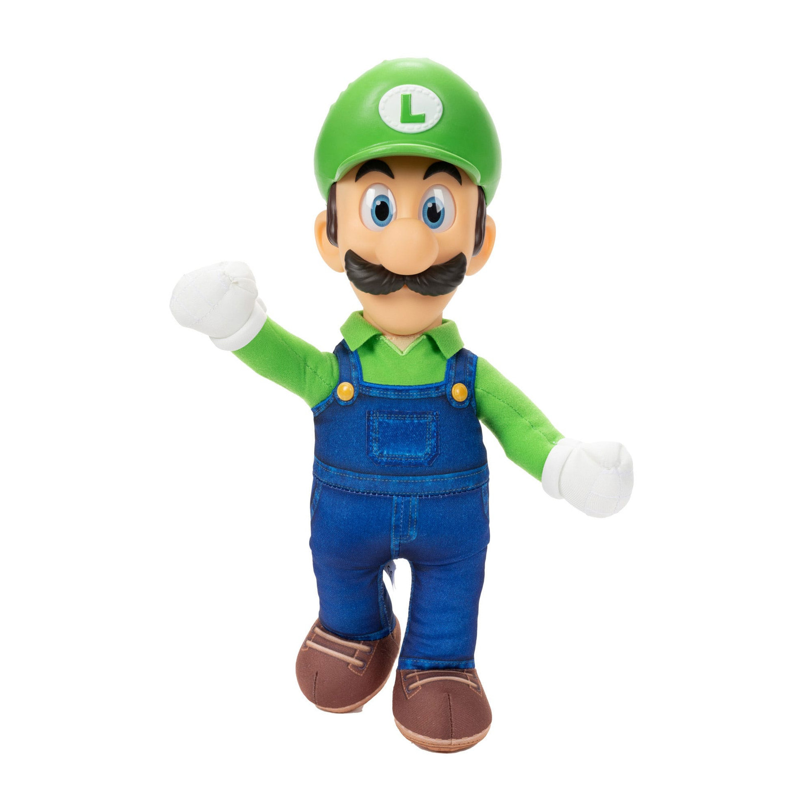 Jakks Pacific Luigi Pluche Knuffel Nintendo Super Mario Film, 35 cm