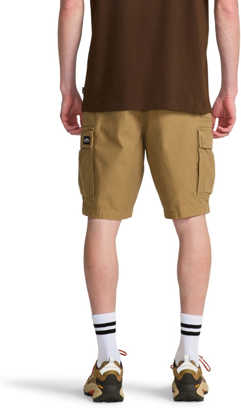 Cargoshorts BILLABONG "Combat", Herren, Gr. 32M, Normalgrössen, grün (light khaki), Obermaterial:100% Baumwolle., Hosen Cargoshorts light khaki 32M, Normalgrössen