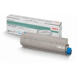 OKI Original Toner 45862821 cyan