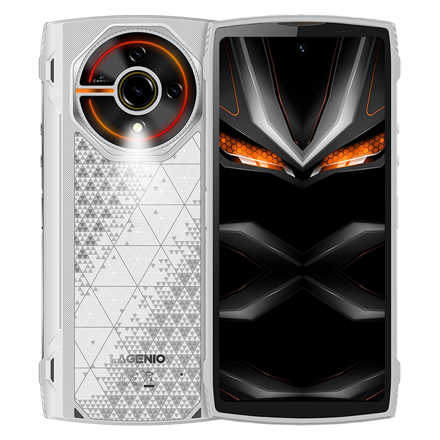 Lagenio Smartphone Panther 2 4/128GB White (128 GB, White, 6.70", Dual SIM, 5G) (LAGENIO-PHANTER2-WHITE)