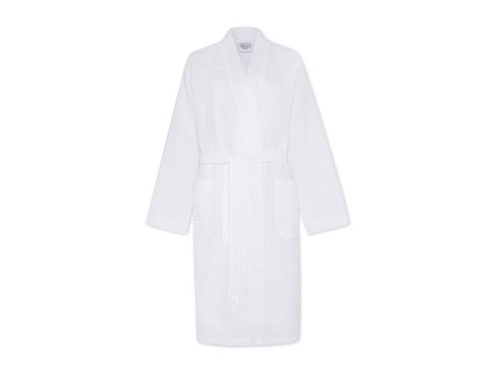 Moeve Bademantel Homewear, Weiß, Uni, unisex, Oeko-Tex® Standard 100, Taschen, hochwertige Qualität, atmungsaktiv, Heimtextilien, Badtextilien, Bademäntel, Bademäntel Herren