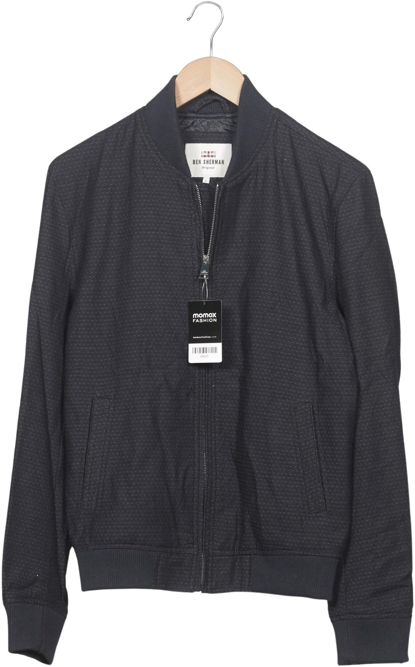 Ben Sherman Herren Jacke, Marineblau, Gr. S, Synthetik / Baumwolle - Second Hand