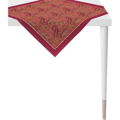 Mitteldecke APELT "1310 Herbstzeit, Herbstdeko, Herbst", bunt (rot, bordeaux, bunt), B:85cm L:85cm, Baumwolle, Tischdecken, Mitteldecke, Digitaldruck