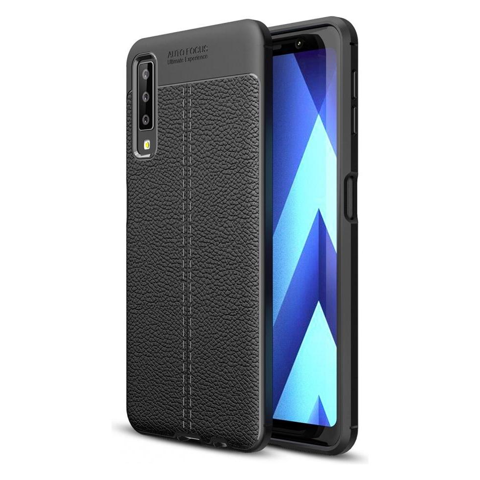 Screenguard Samsung Galaxy A7 2018 Hülle Leather Design TPU Cover (Samsung Galaxy A7 (2018)) (00024622)