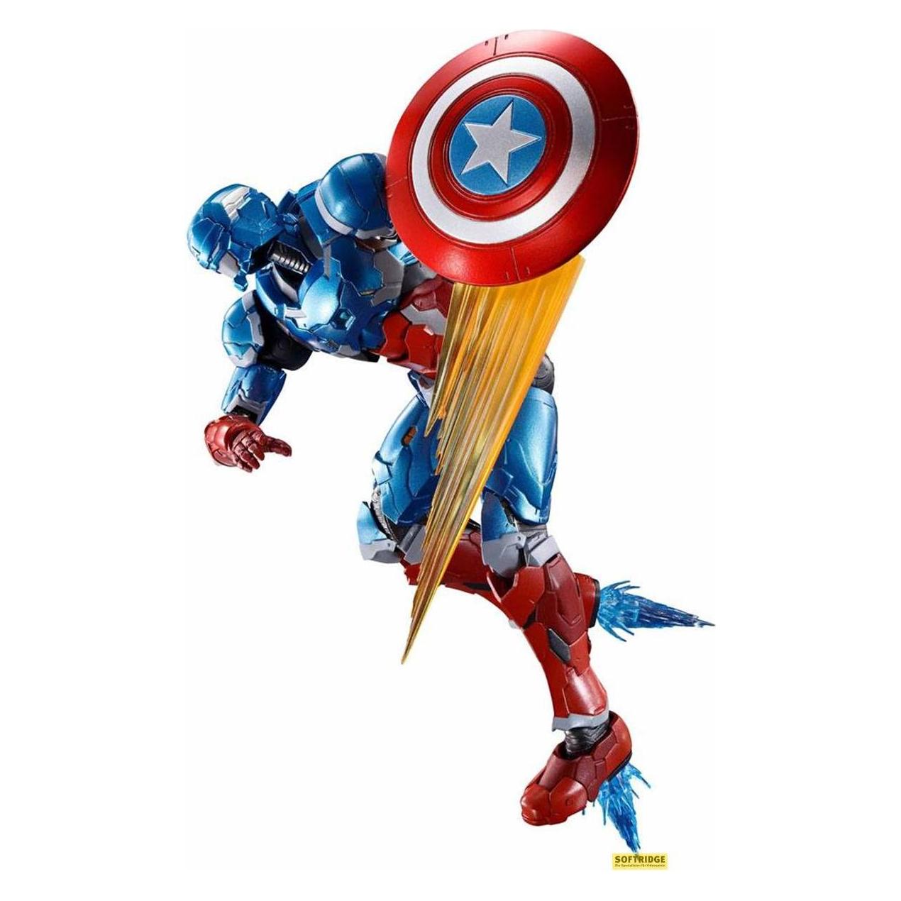 Bandai AF Captain America Tech-On Avangers SHF 17cm (82688)