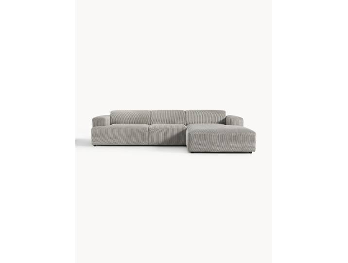 Cord-Ecksofa Melva (4-Sitzer)