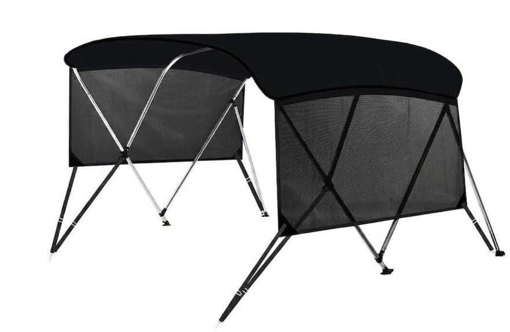 Idealhouse Retractable Black 116.84cm H x 152.4cm W x 182.88cm D