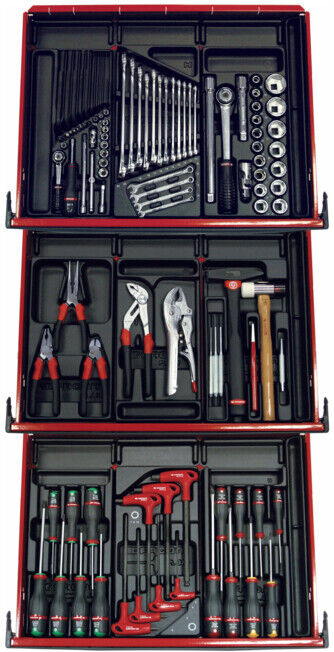 Facom 9 modules en plastique - 115 outils (CM.115BNL)