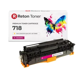 Original Reton Toner ersetzt Canon 718M Magenta 2.900 Seiten