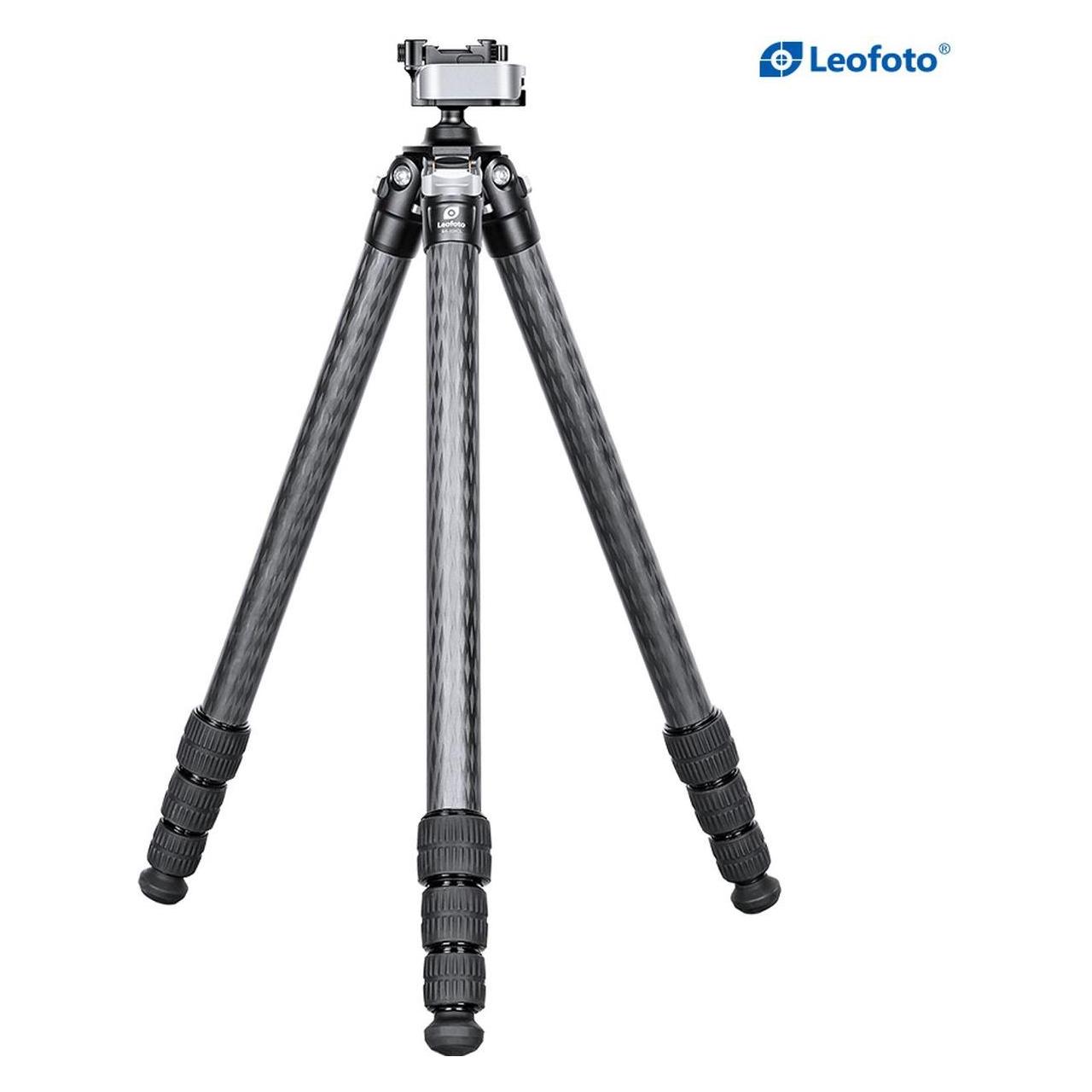 Leofoto SA-364CL und Gewehraufnahme MA-30L (Carbon, Metall) (2006203720)